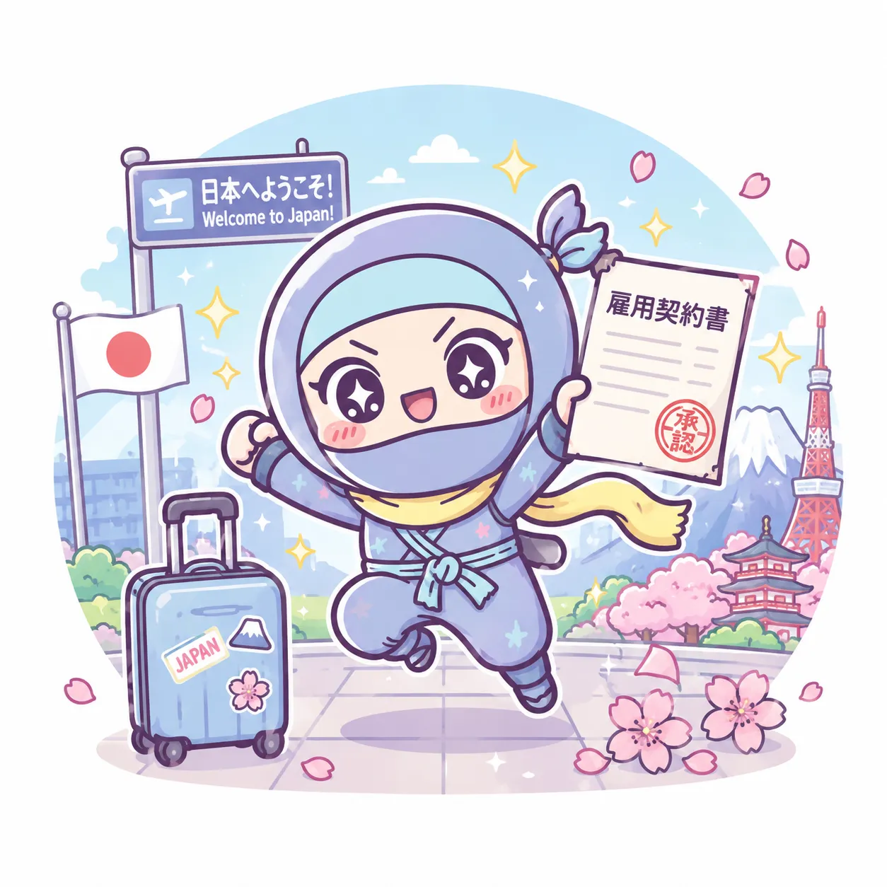 仕事スタート